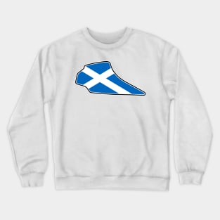 Knockhill Racing Circuit [flag] Crewneck Sweatshirt